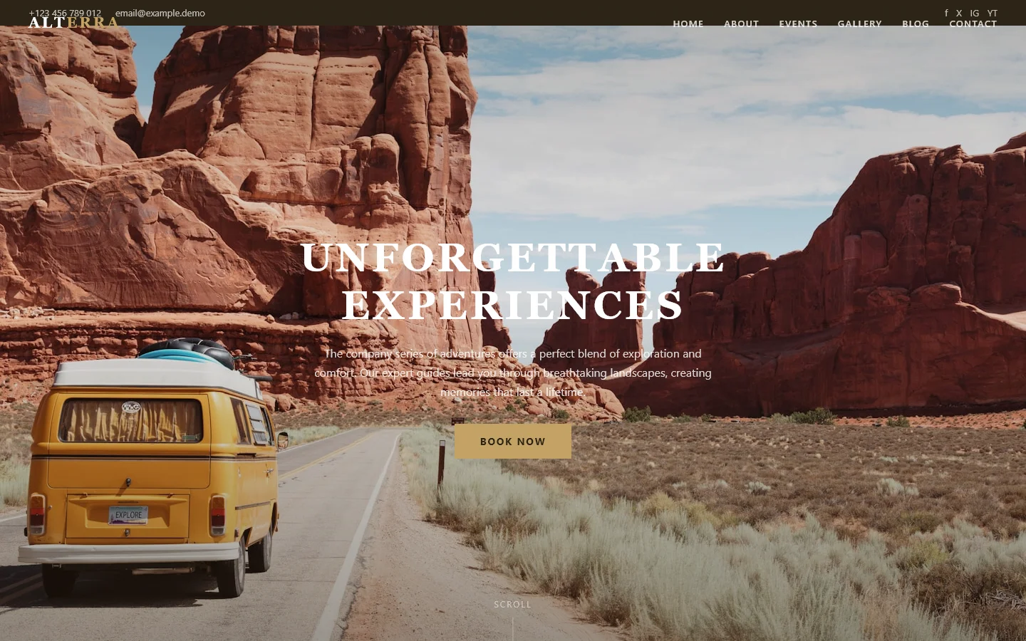 Welcome to Alterra | Travel & Tourism