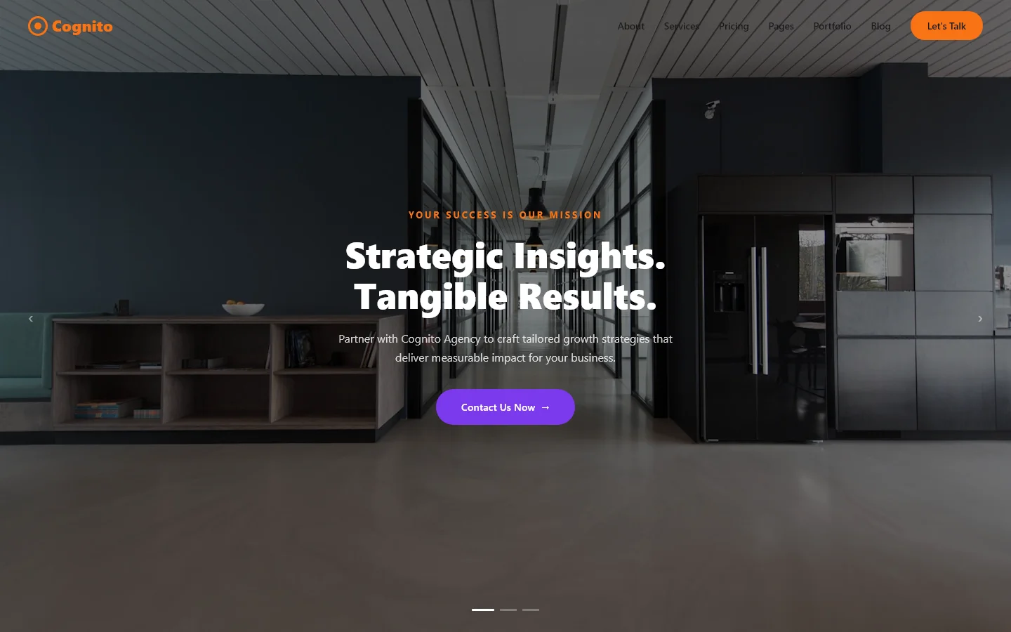 Cognito - Strategic Insights for Growth | बिज़नेस और कंसल्टिंग — Free Business & Consulting Website Template | HTML5 Tailwind CSS