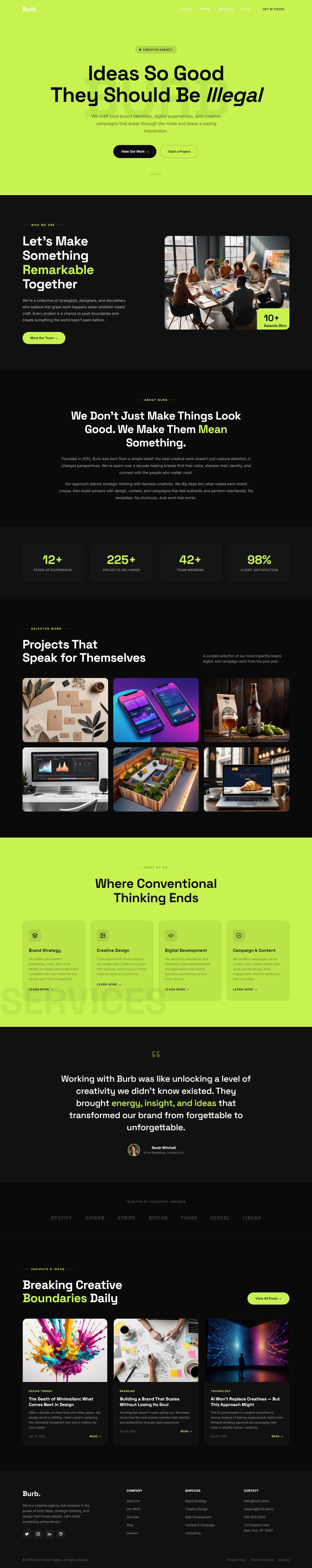 Welcome to Burb | बिज़नेस और कंसल्टिंग — Free HTML5 Tailwind CSS Website Template Preview