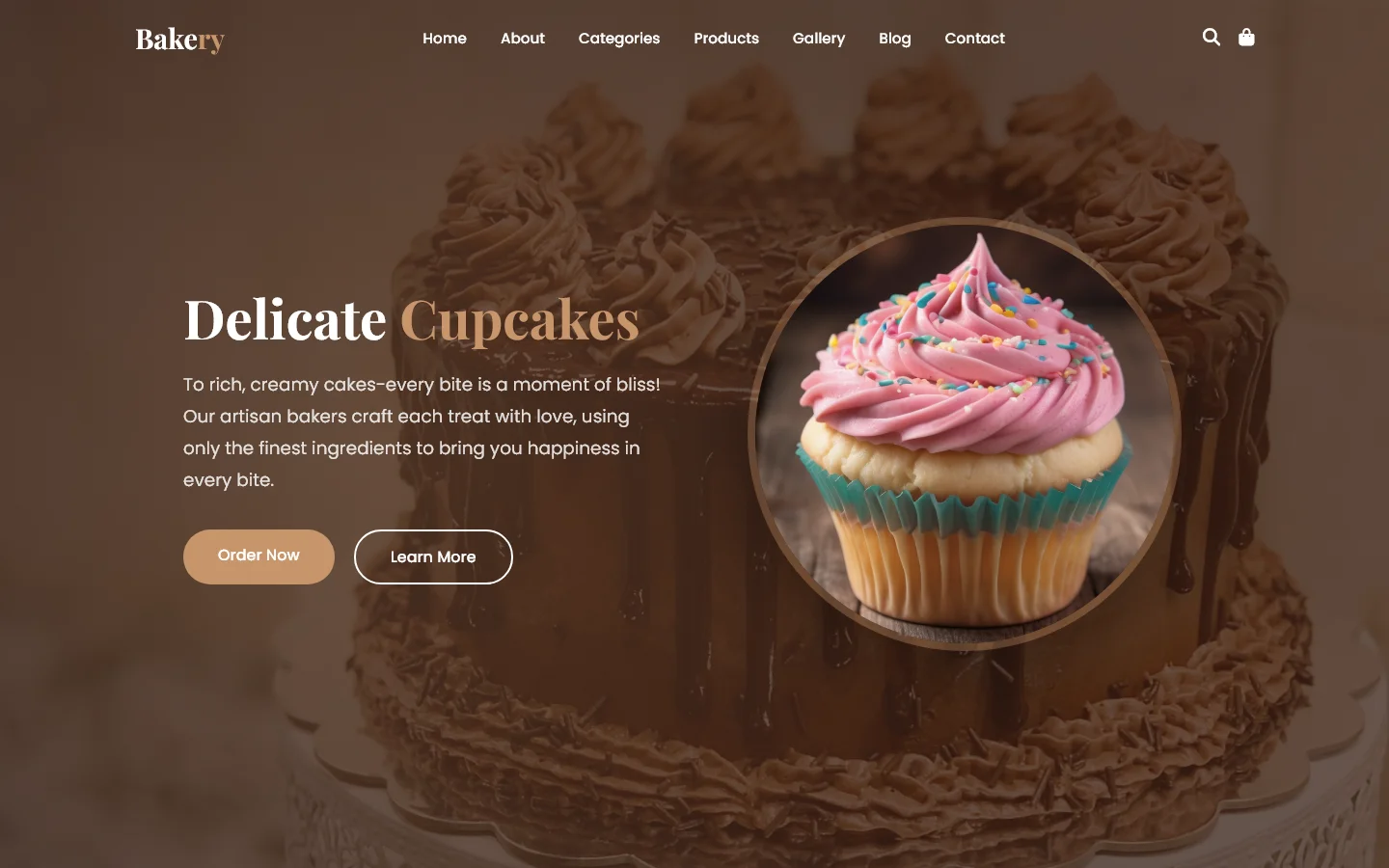 Welcome to Bakery | रेस्तरां और फ़ूड — Free Restaurant & Food Website Template | HTML5 Tailwind CSS