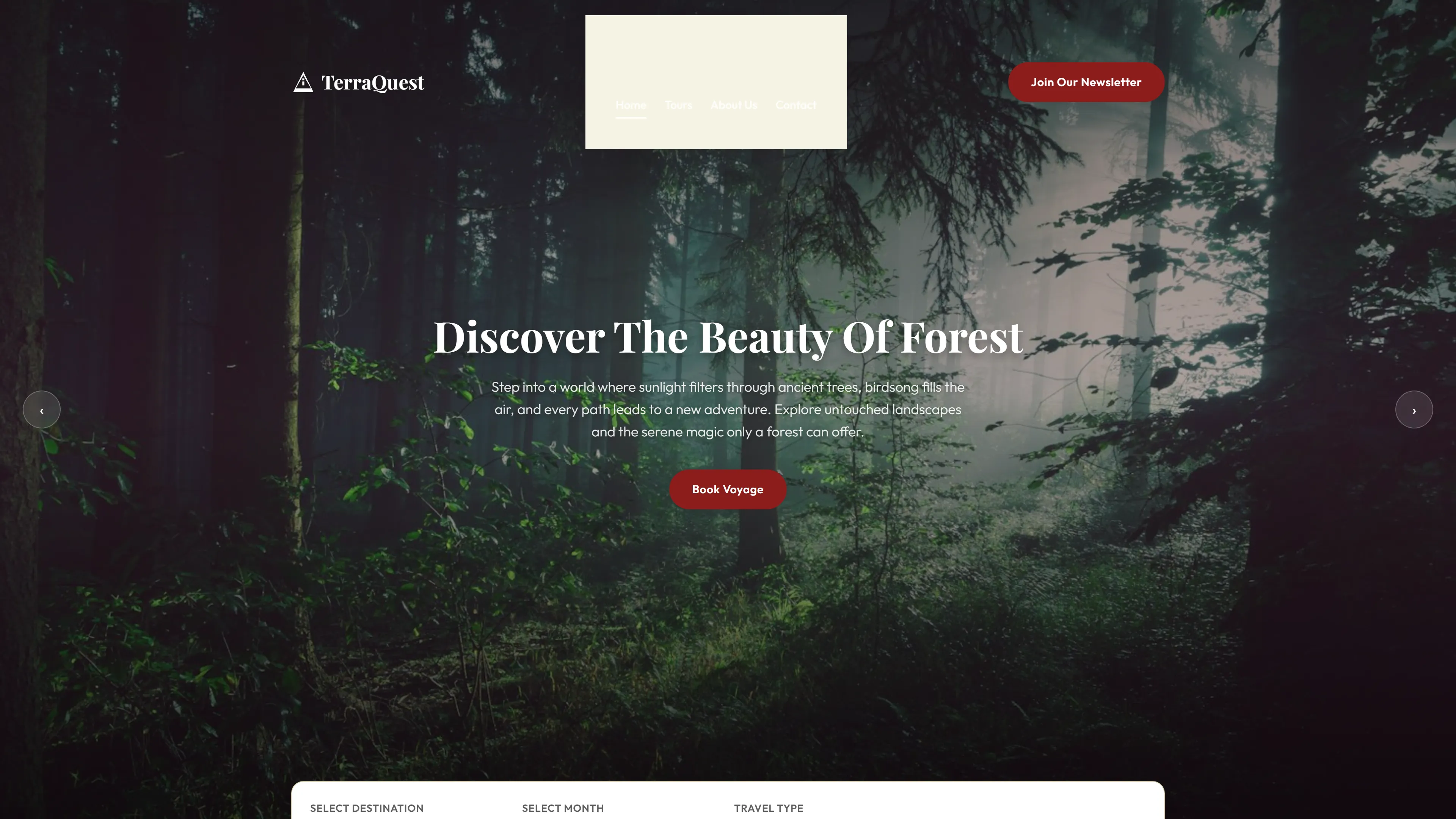 TerraQuest | Travel Website Template — Free Travel & Adventure Website Template | HTML5 Tailwind CSS