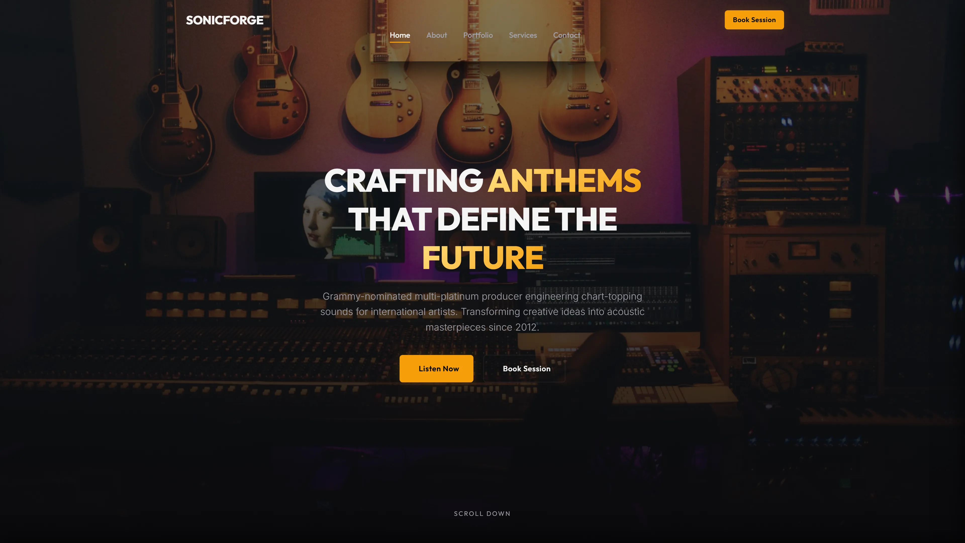 SonicForge | Media Website Template — Free Podcast & Media Website Template | HTML5 Tailwind CSS