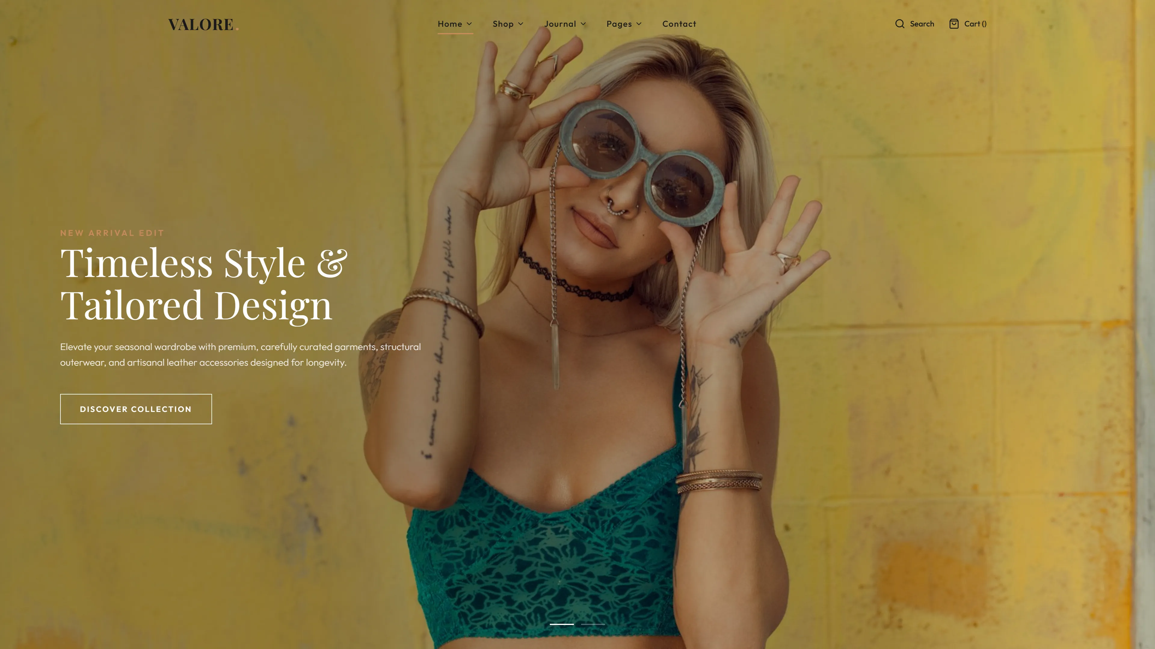 VALORE | Fashion Website Template — Free Fashion Website Template | HTML5 Tailwind CSS