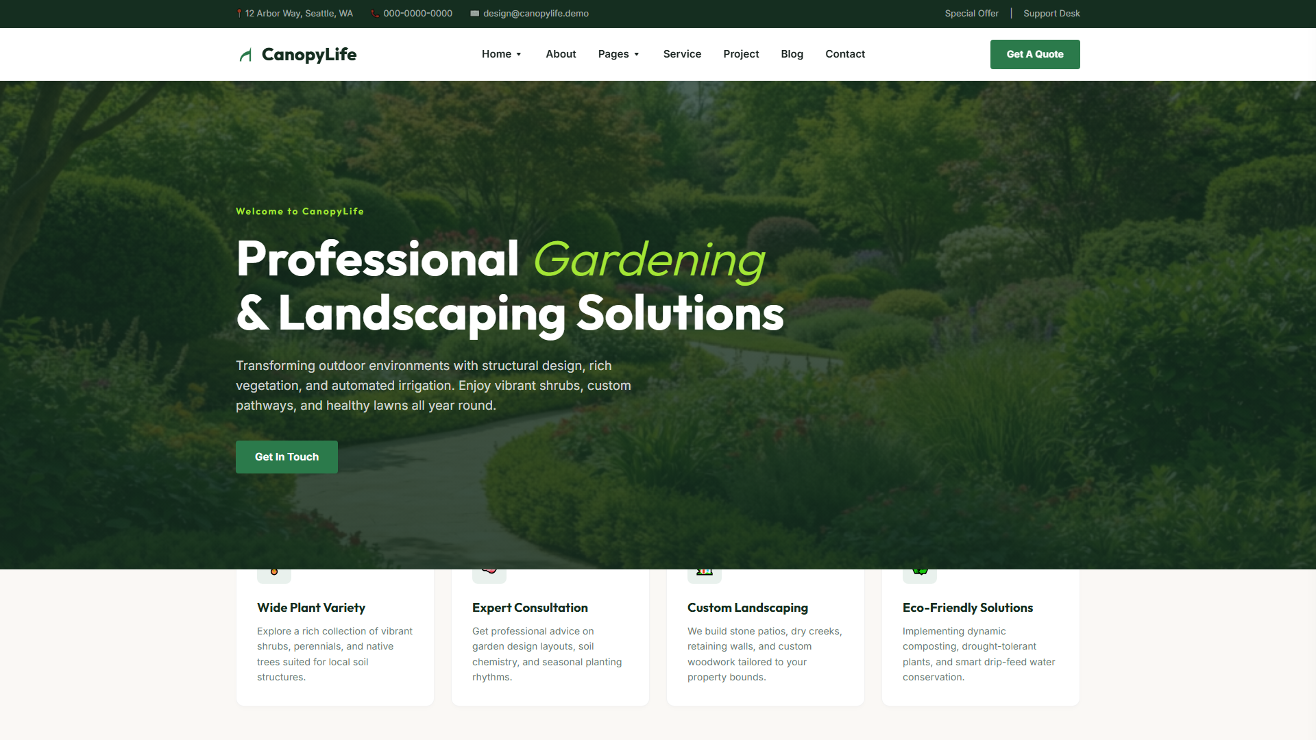 CanopyLife - Landscaping | Home Services