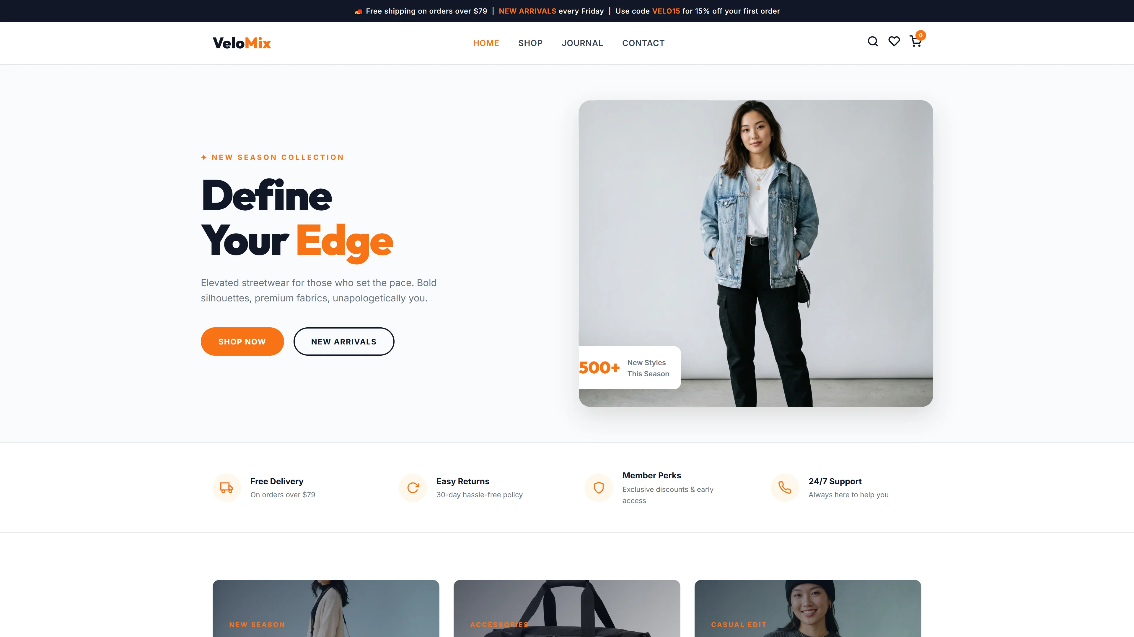 VeloMix: Define Your Style | Fashion & Store