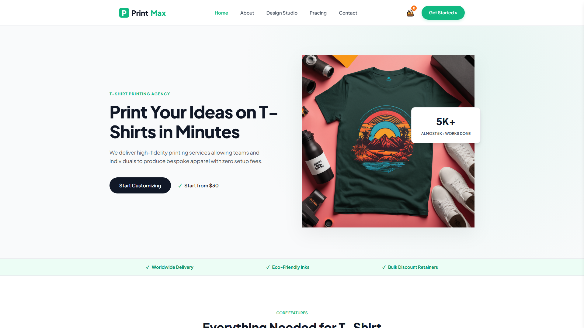 PrintMax Solutions - Printing | Printing Services — Free Printing Services Website Template | HTML5 Tailwind CSS