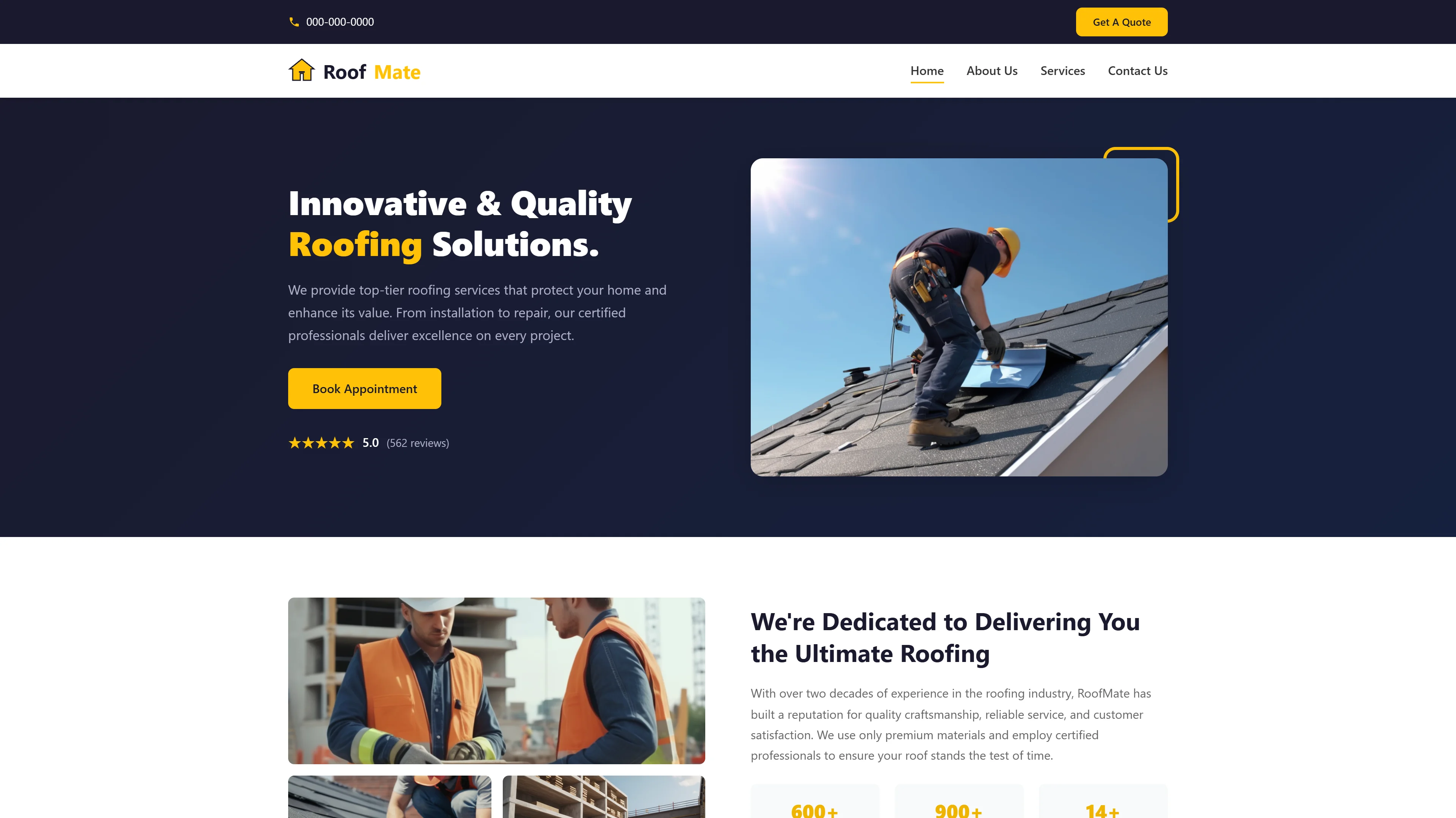 RoofMate: Innovative & Quality Roofing Solutions | Real Estate & Construction