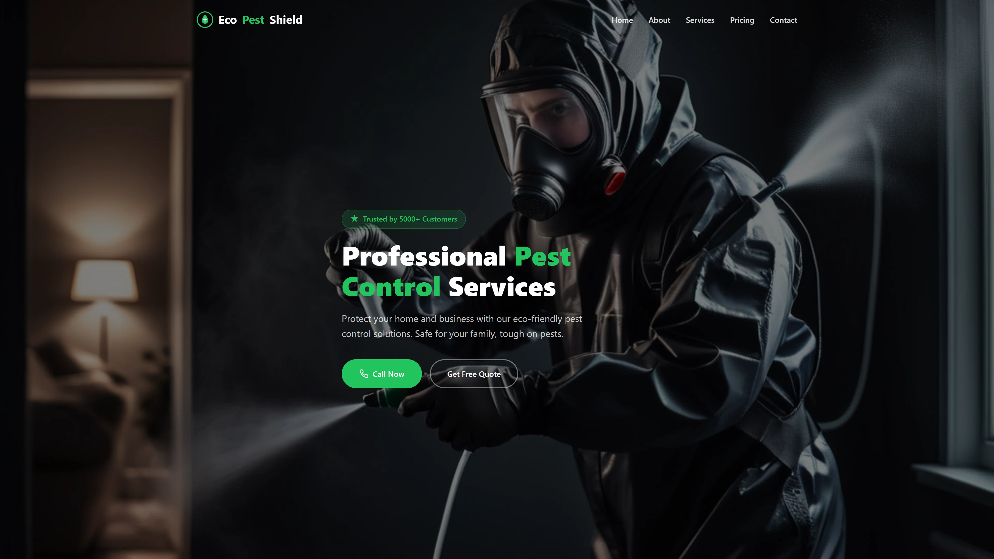 Welcome to EcoPest Shield | Home Services