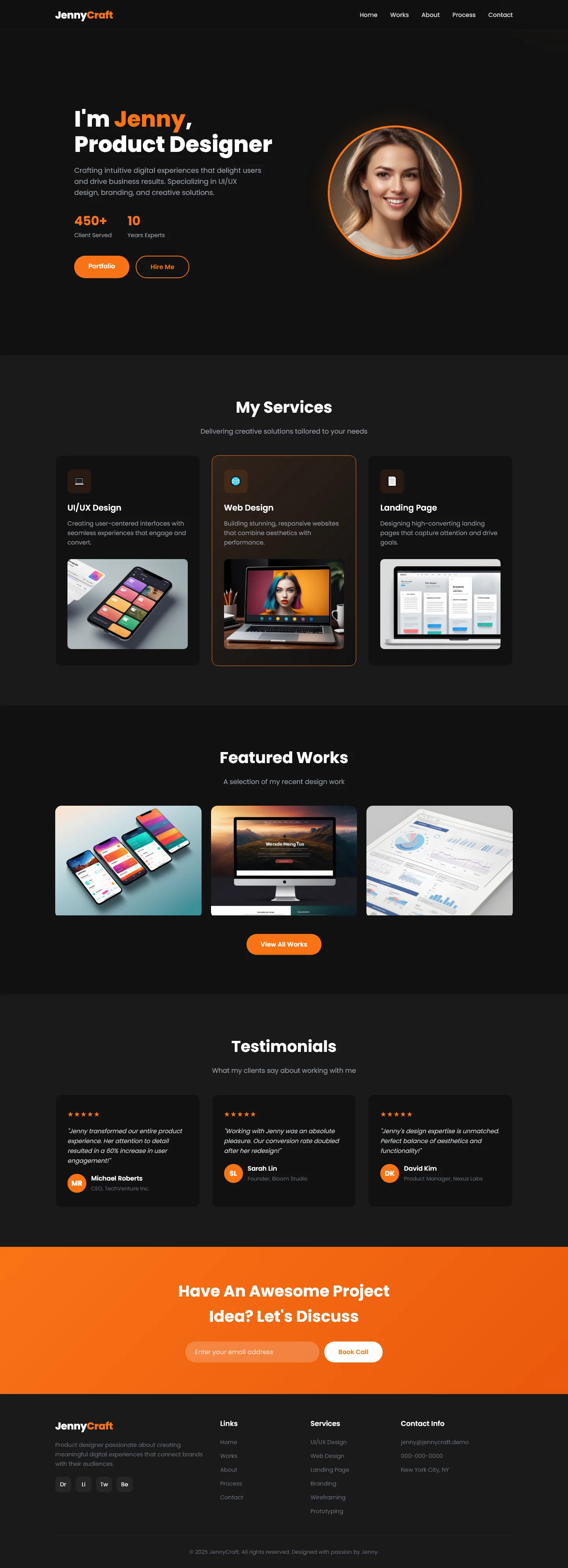 Welcome to JennyCraft | बिज़नेस और कंसल्टिंग — Free HTML5 Tailwind CSS Website Template Preview