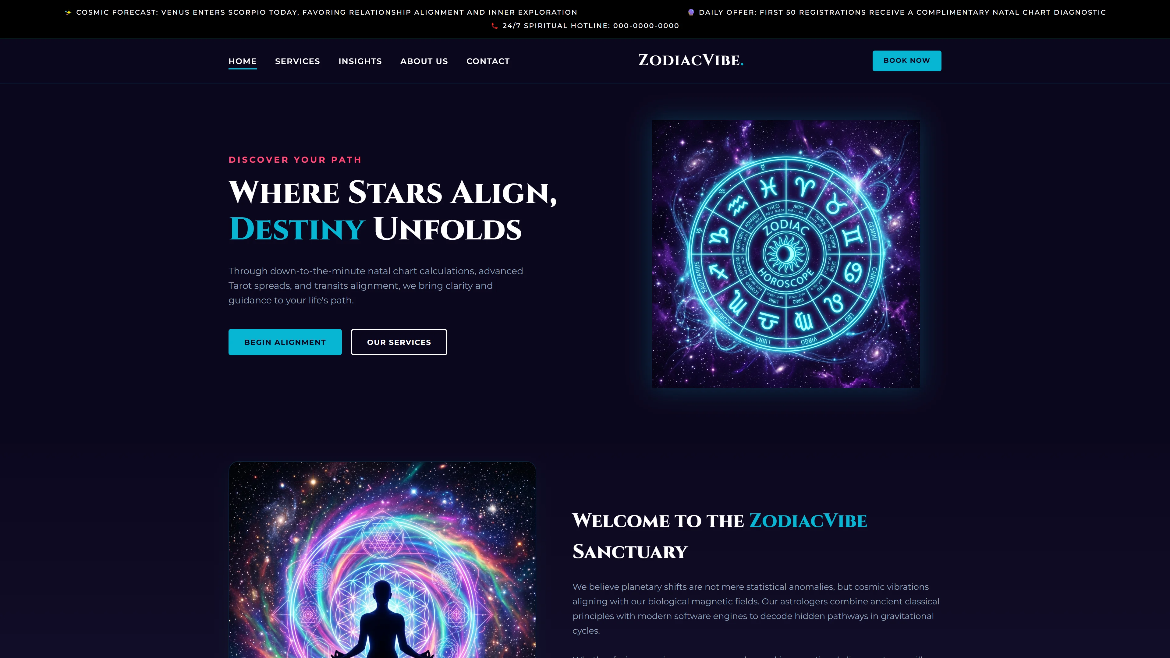 ZodiacVibe - Where Stars Align, Destiny Unfolds | Creative & Media
