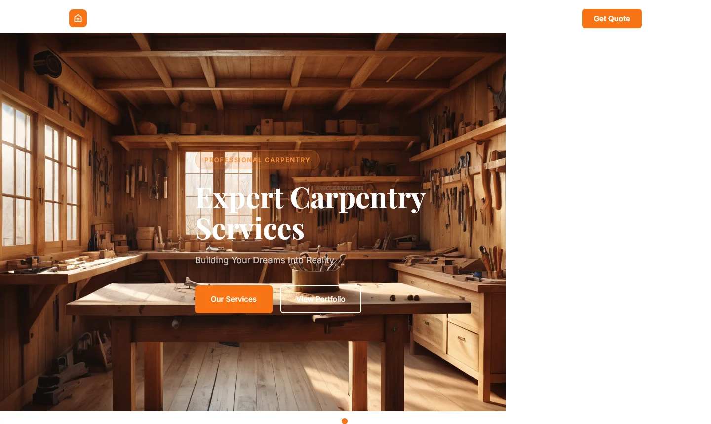 CraftWood: Expert Carpentry Services | Home Services